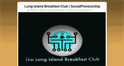 Desktop Screenshot of longislandbreakfastclub.org