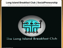 Tablet Screenshot of longislandbreakfastclub.org